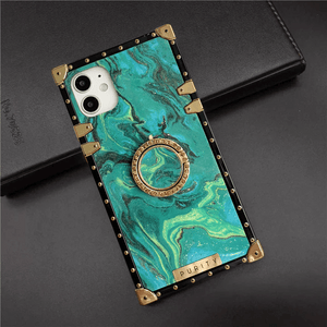 Google Pixel case "Isabis Ring" by PURITY | Turquoise Marble Phone Case