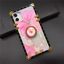 Load image into Gallery viewer, Google Pixel Case with Ring &quot;Pink Hibiscus&quot; by PURITY
