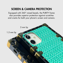 Load image into Gallery viewer, iPhone Case with Ring &quot;Sublime&quot; | Turquoise iPhone Case by PURITY
