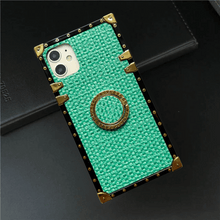 Load image into Gallery viewer, iPhone Case with Ring &quot;Sublime&quot; | Turquoise iPhone Case by PURITY
