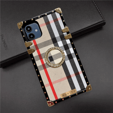 Load image into Gallery viewer, iPhone Case with Ring  &quot;British Luxe&quot;
