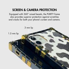 Load image into Gallery viewer, Samsung Case with Ring &quot;Chaos&quot; | Cow print phone case | PURITY
