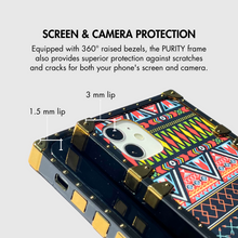 Load image into Gallery viewer, Samsung Case with Ring &quot;Tribal&quot; | Geometric phone case | PURITY
